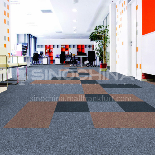 50*50cm polypropylene + asphalt office carpet KLBD10